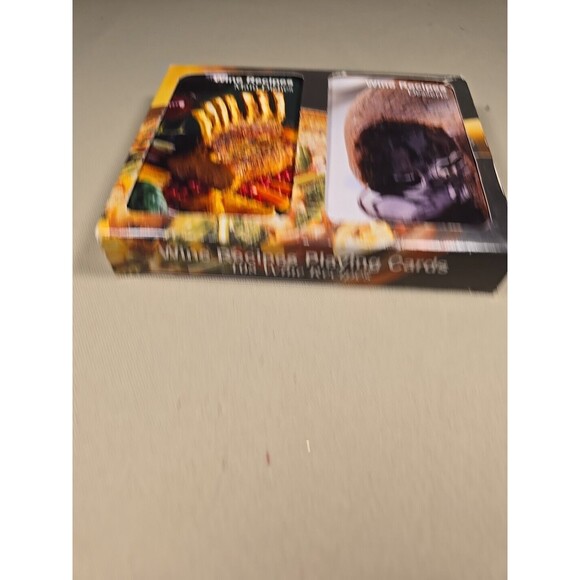 Wine Recipes Playing Cards Dual Deck Includes 108 Wine Recipes Fun 082402 - Picture 5 of 7